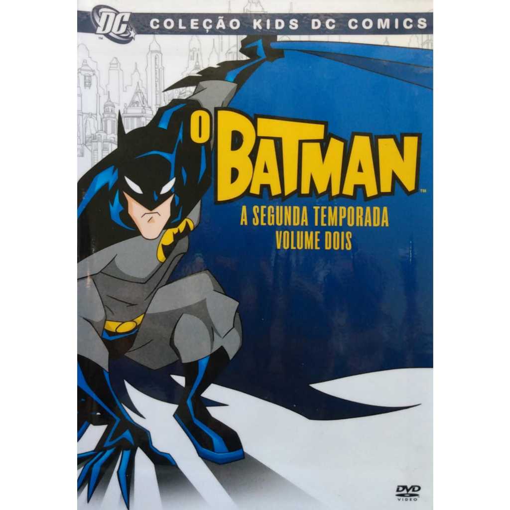 Batman Segunda Temporada Volume 2 Dvd Coleção Kids Dc Comic