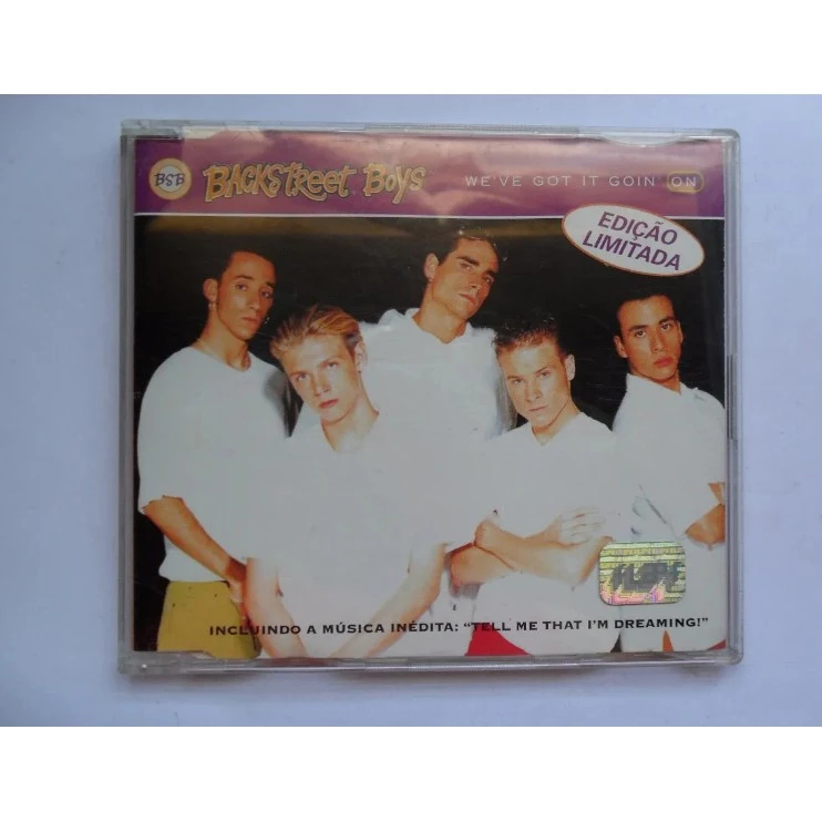 Backstreet Boys Cd Promo We've Got It Goin' On Edição Limitada + Anywhere For You Single Importado