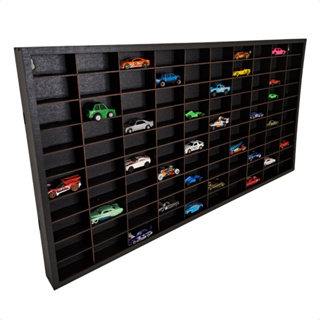 Expositor Porta Hot Wheels 100 Carrinhos Escala 1:64 Pintado Estante Resistente MDF em Oferta na Shopee
