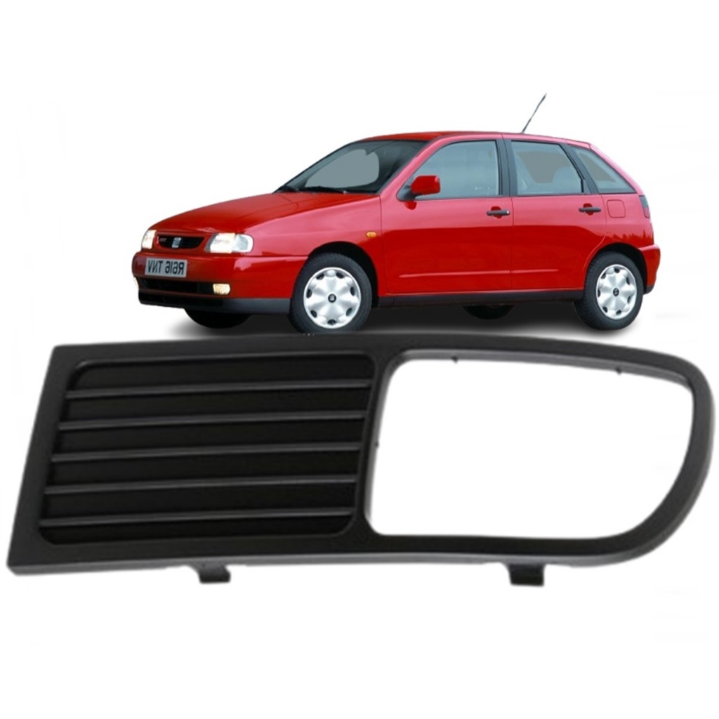 Grade Parachoque Seat Ibiza 96/99 Cordoba 1996 / 1999 Com Furo de Milha