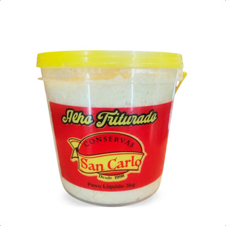 Alho Triturado 3kg - San Carlo em Oferta na Shopee