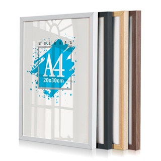 Kit 5 Molduras A4 20x30 Quadro Com Vidro Diploma Certificado em Oferta na Shopee