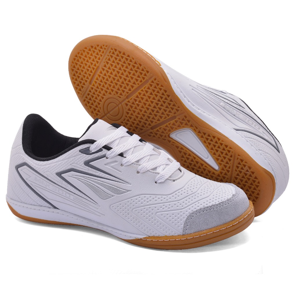 Chuteira Futsal/Quadra/Salão Masculino 37 ao 43 Tecido Reforçado Costurada Sola Antiderrapante Confortável Resistente