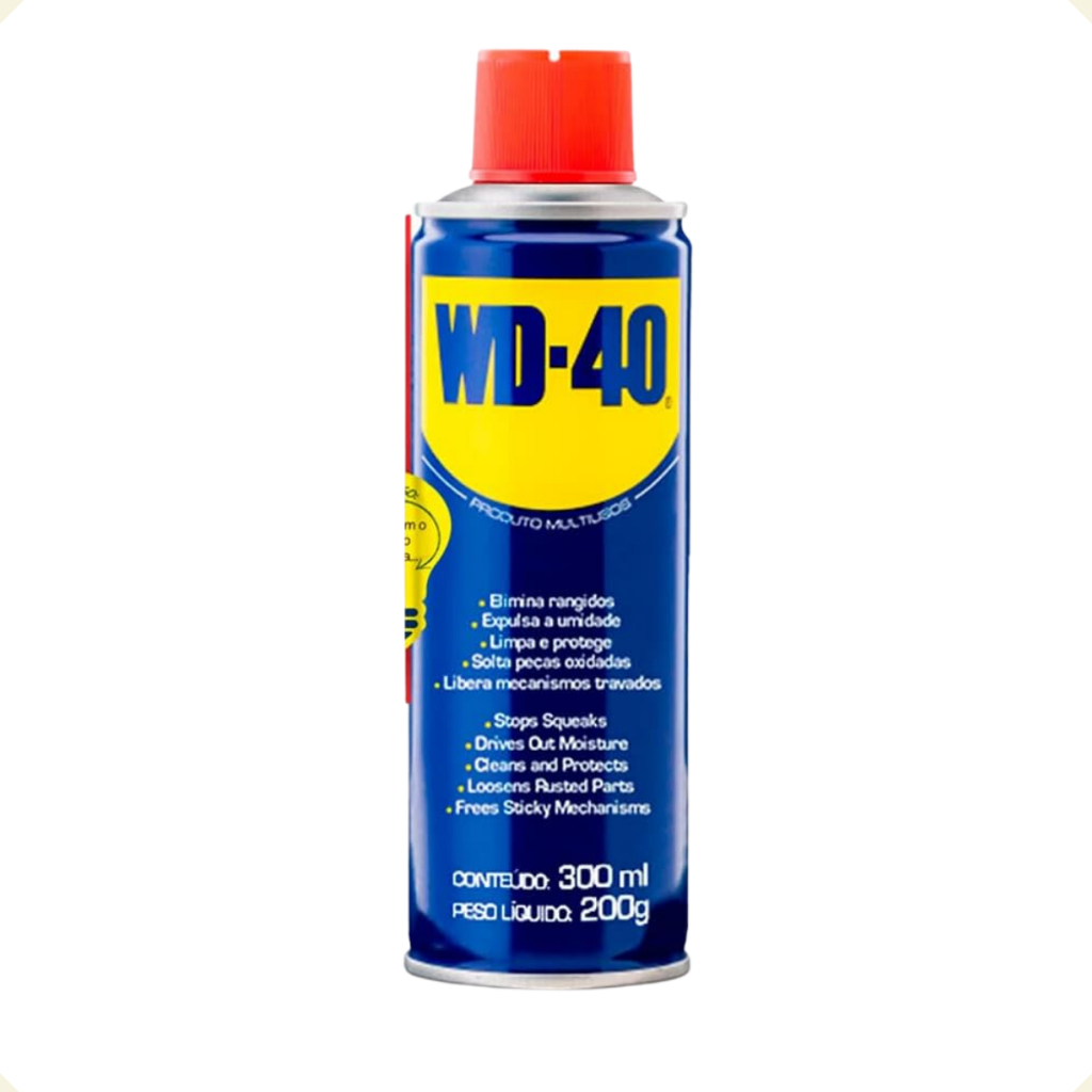 Wd-40 Lubrificante Limpa e Protege Spray Para Automóvel Bicicletas Kits 300 ml