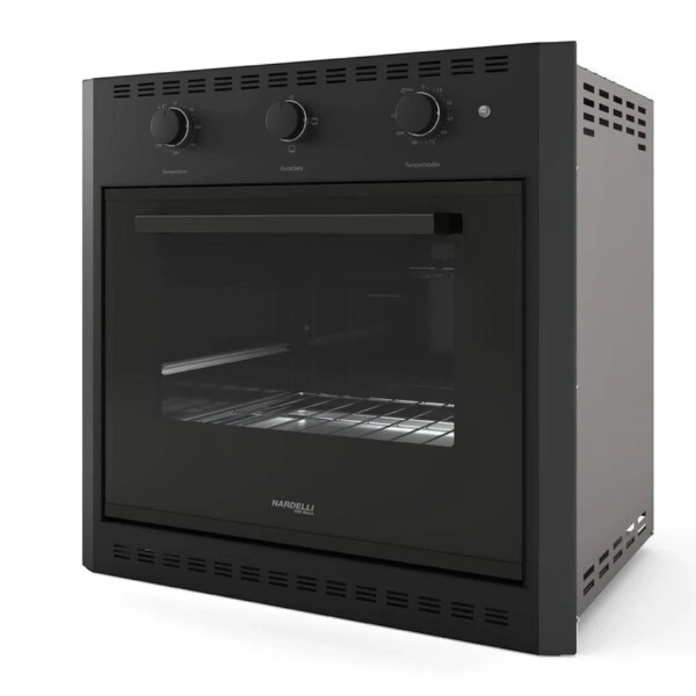 FORNO ELETRICO NARDELLI EMBUTIR 60L BLACK EB60 — imagem 1