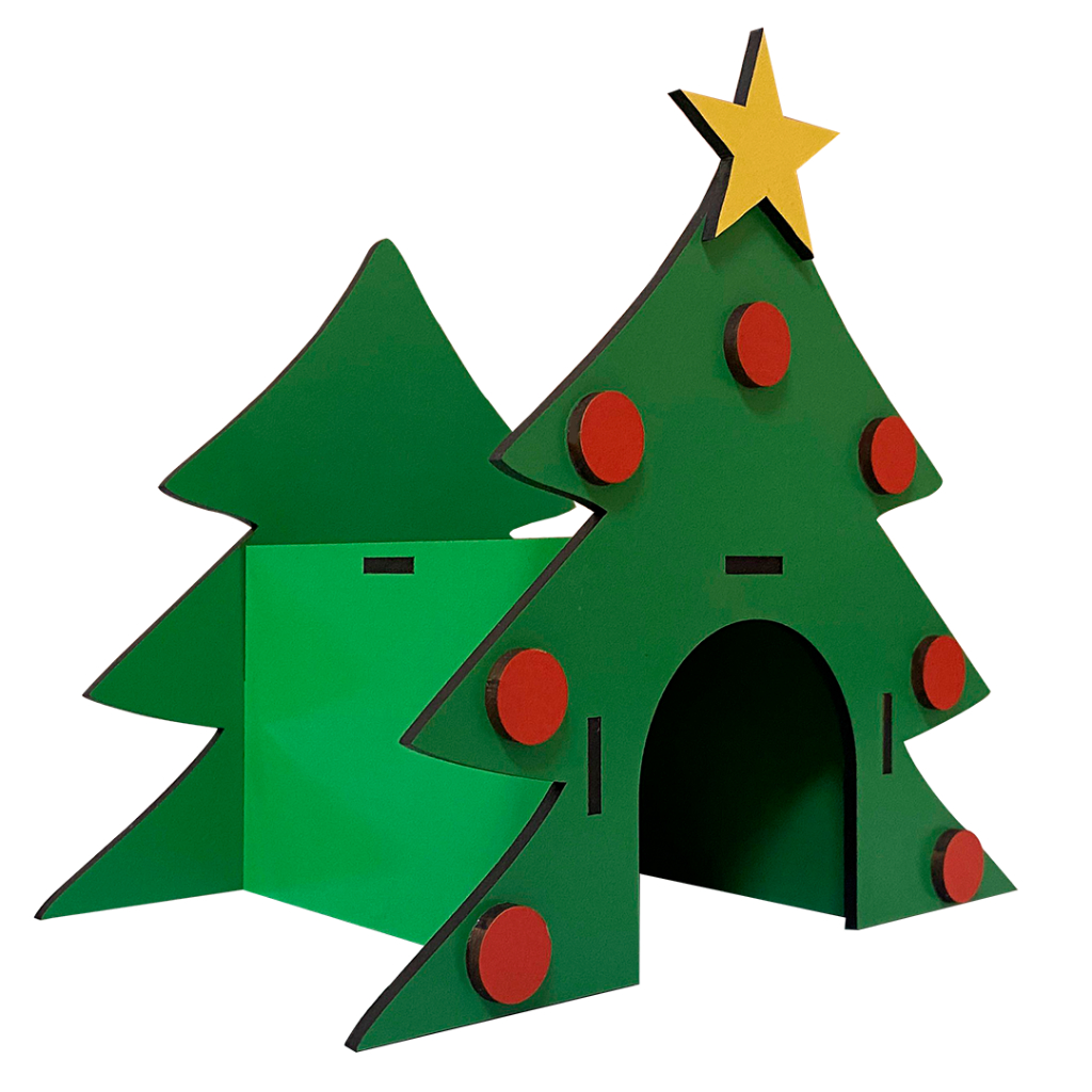Toca Árvore de Natal para Hamster