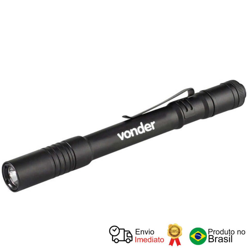 Lanterna Caneta Recarregável 35 W Led Cree Lcr 350 Vonder em Oferta na Shopee