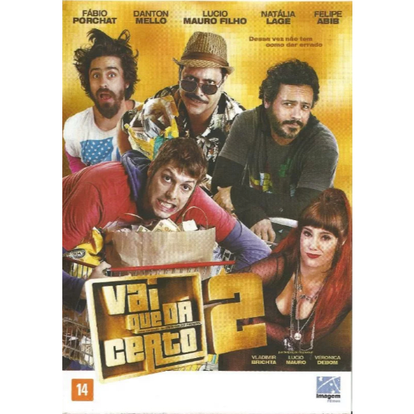DVD - Vai Que Dá Certo 2 - Amigos fracassadas na tentativa de enriquecer