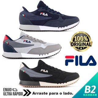 Tênis Fila Euro Jogger Sport II Masculino 100% Original Com Nota Fiscal e Garantia