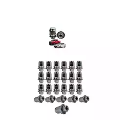 Porcas Rodas Toyota Hilux Original Cromadas C/ 24und