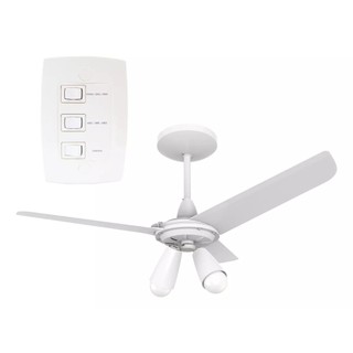 VENTILADOR TETO ALISEU DUNNI COM CONTROLE DE PAREDE em Oferta na Shopee