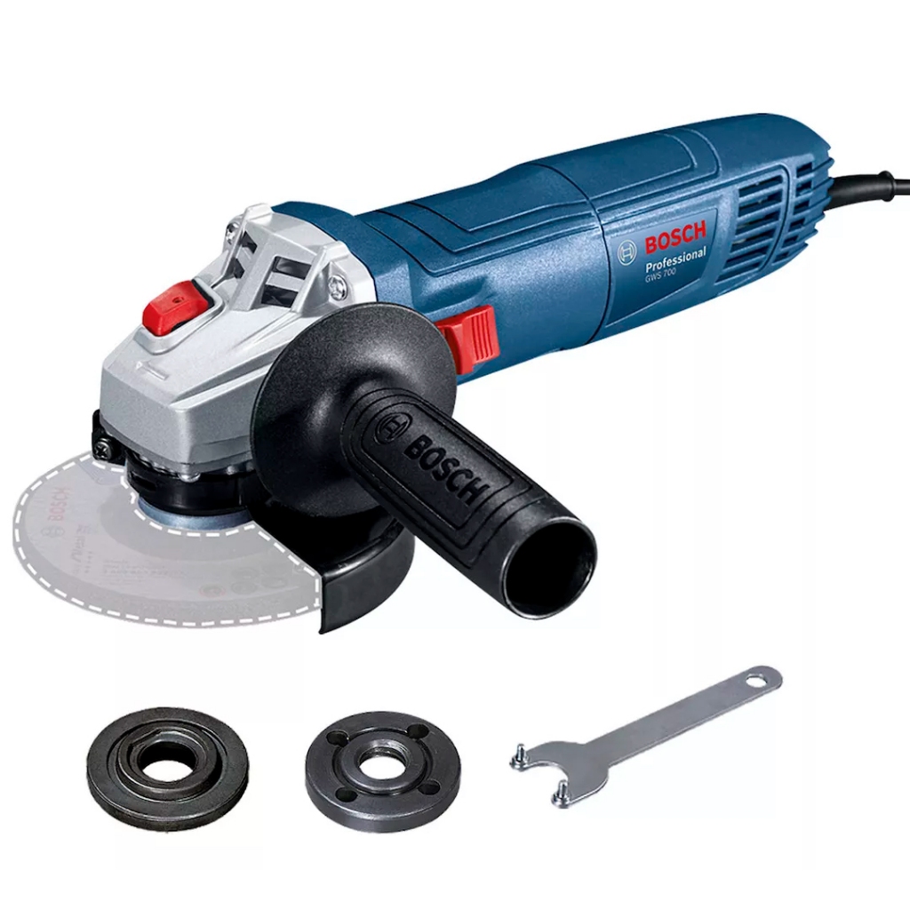 Esmerilhadeira Angular Elétrica Bosch 4.1/2 710w Gws 700 em Oferta na Shopee