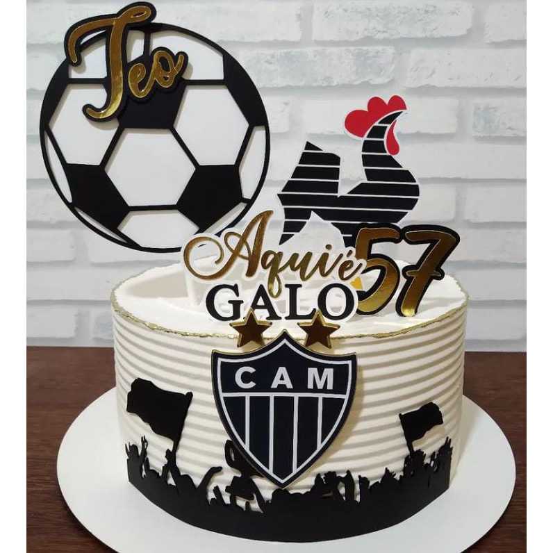 Topo de Bolo Atlético Mineiro: Onde Comprar | BuscaProdutos