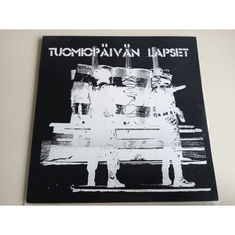 LP tuomiopaivan lapset hardcore Finlândia vinil azul perfeito estado vinil e capa