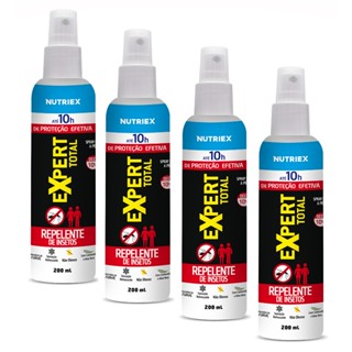 Kit 4 Repelentes Spray Total Family 10 Horas 200ml - Nutriex em Oferta na Shopee