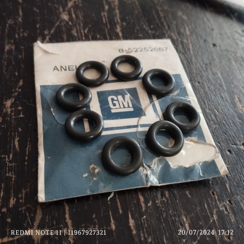 kit 8 anel vedador mangueira pressão direção hidráulica D20 85/96 original 52252667