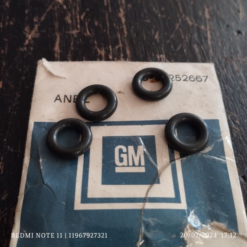kit 4 anel vedador mangueira pressão direção hidráulica D20 85/96 original 52252667