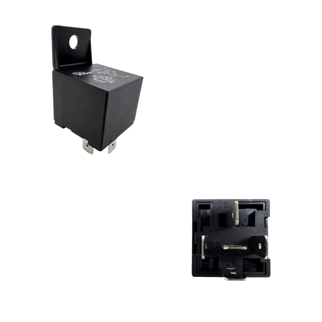 Rele Auxiliar Universal 40A 12v em Oferta na Shopee