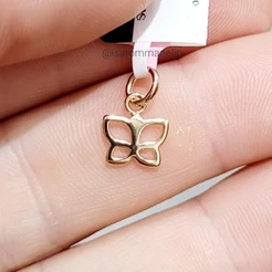 Pingente Rommanel em forma de borboleta Vazada - 542305