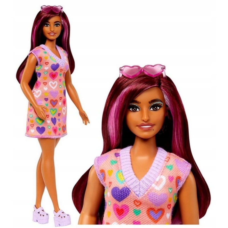 Barbie Fashionista 207 Boneca Vestido de Copas - Mattel
