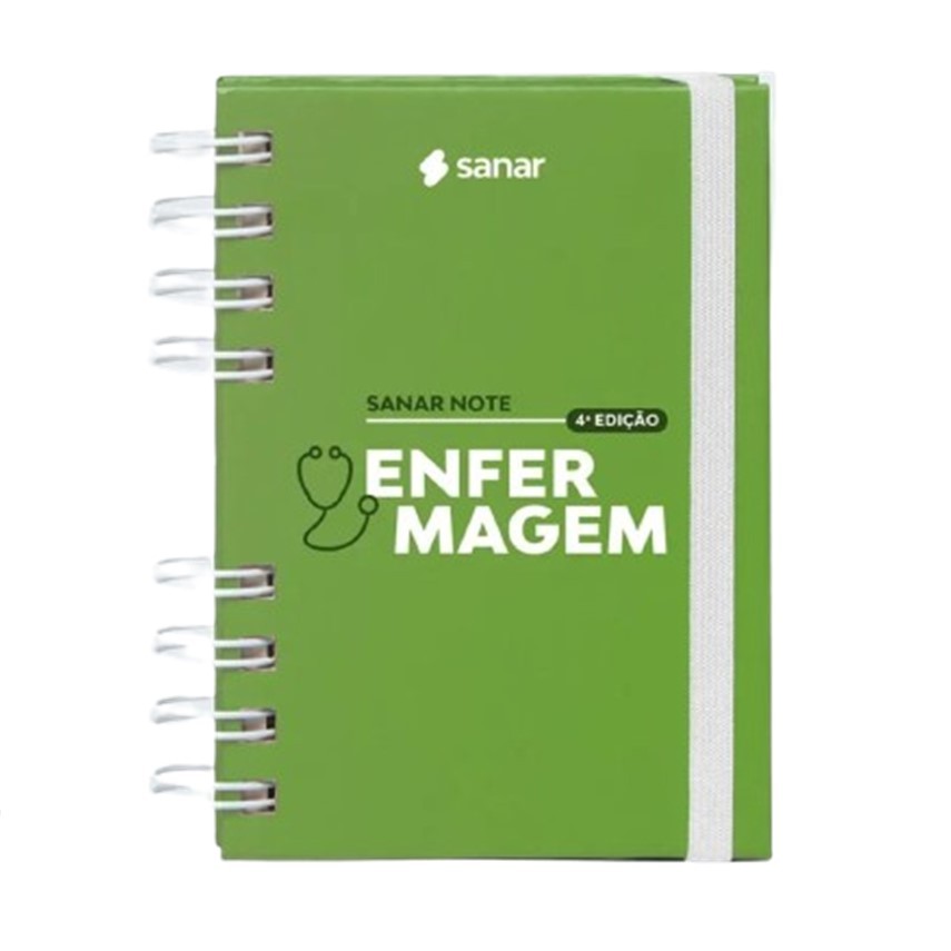 Livro Sanar Note Enfermagem 4 Edição 2024 Lançamento