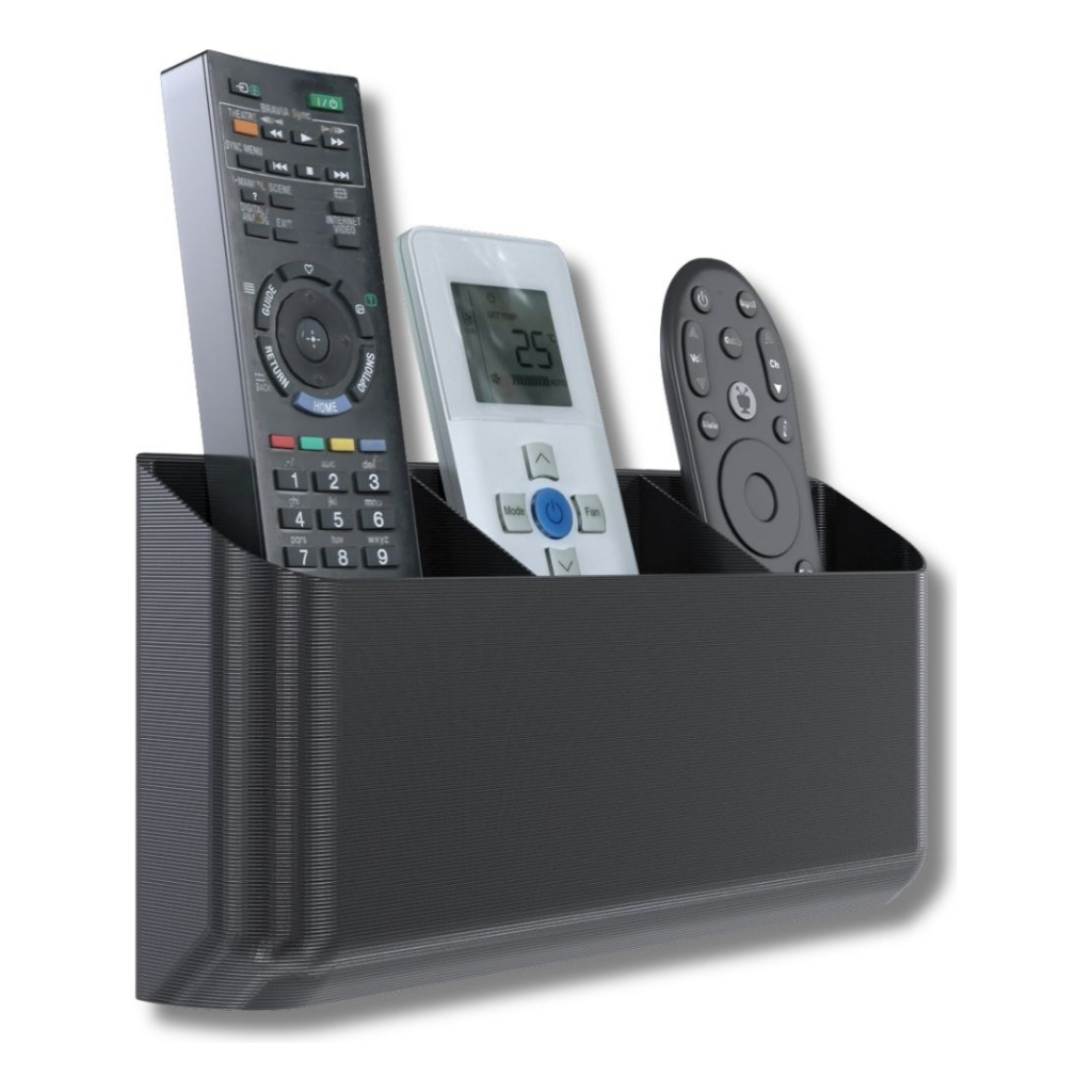 Suporte De Parede Porta 3 Controles Remoto triplo Ar Tv ventilador Universal