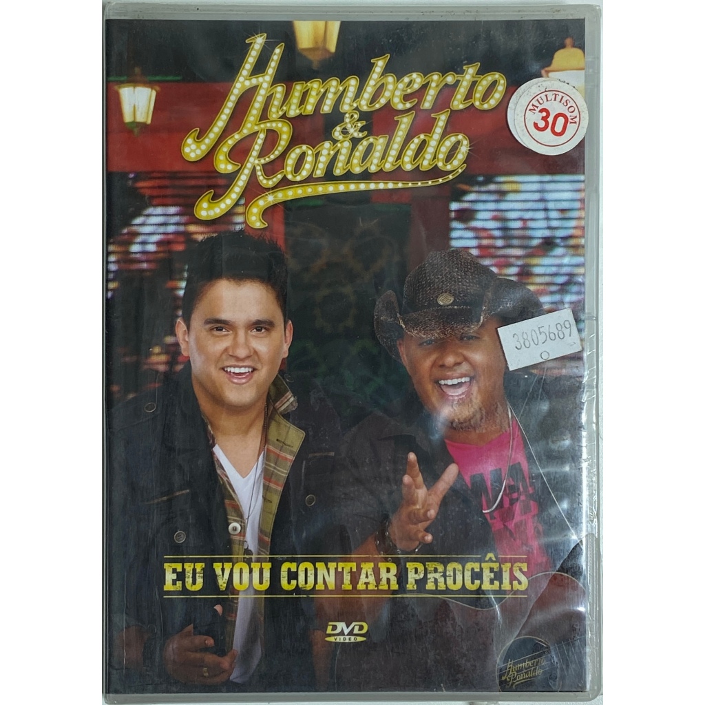 Humberto E Ronaldo - Eu Vou Contar Proceis - DVD Original Lacrado