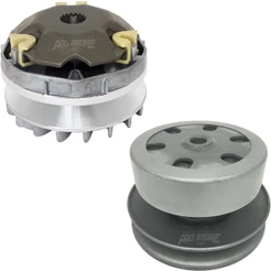Kit Embreagem Primária + Embreagem Secundária Suzuki BURGMAN 125i 2011 a 2019 sem correia.