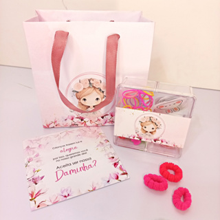 Convite de Casamento para Daminha Pajem Florista Sacolinha Acessório de Cabelo Carrinho Lembrança em Oferta na Shopee