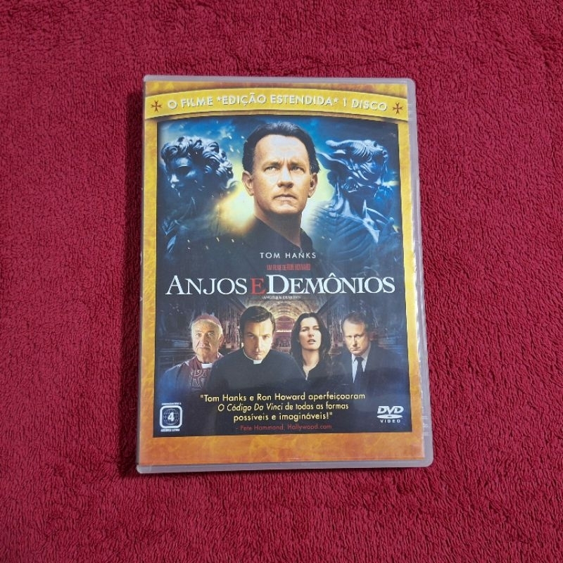 DVD Anjos e Demônios | Filme de Suspense | Tom Hanks
