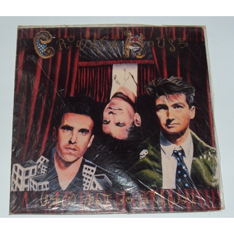 Lp Crowded House - Temple Of Low Man - Usado