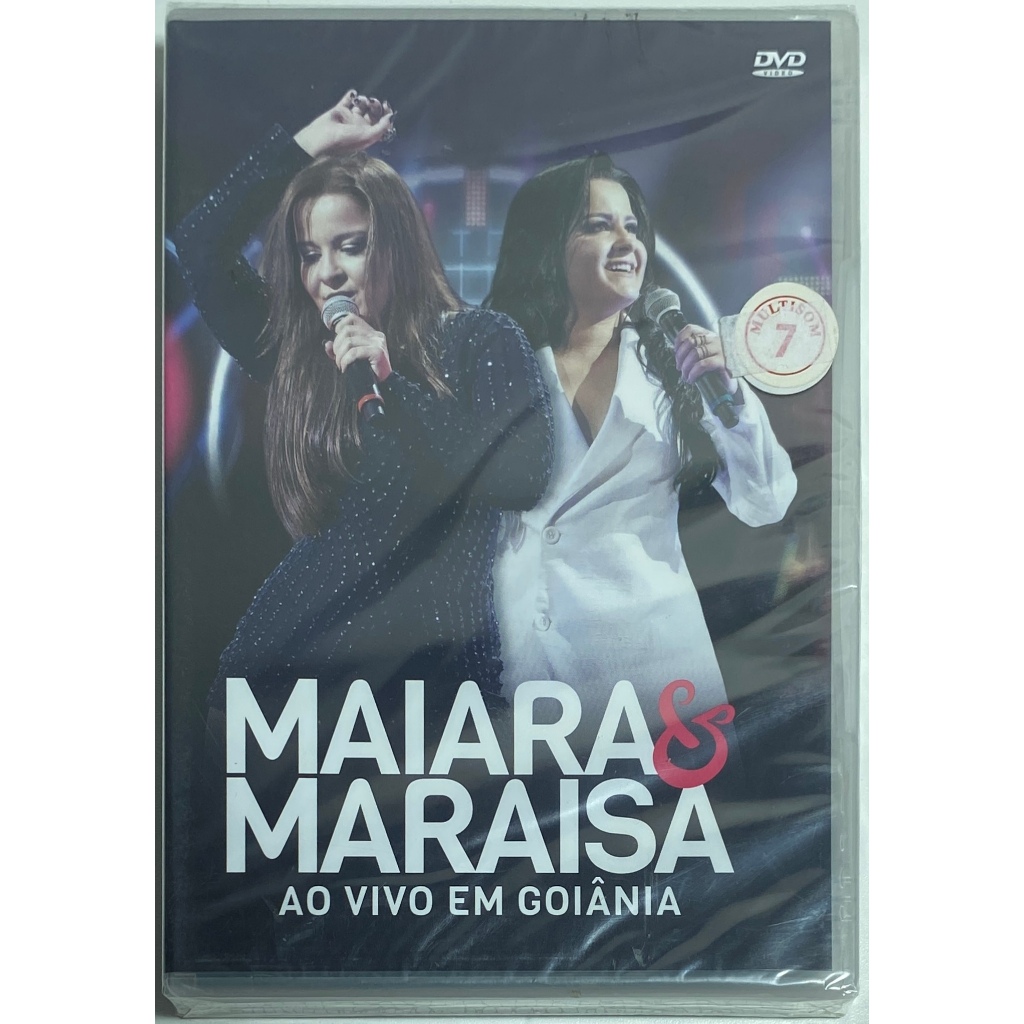 DVD - Maiara & Maraisa - Ao Vivo Em Goiânia - Lacrado Original