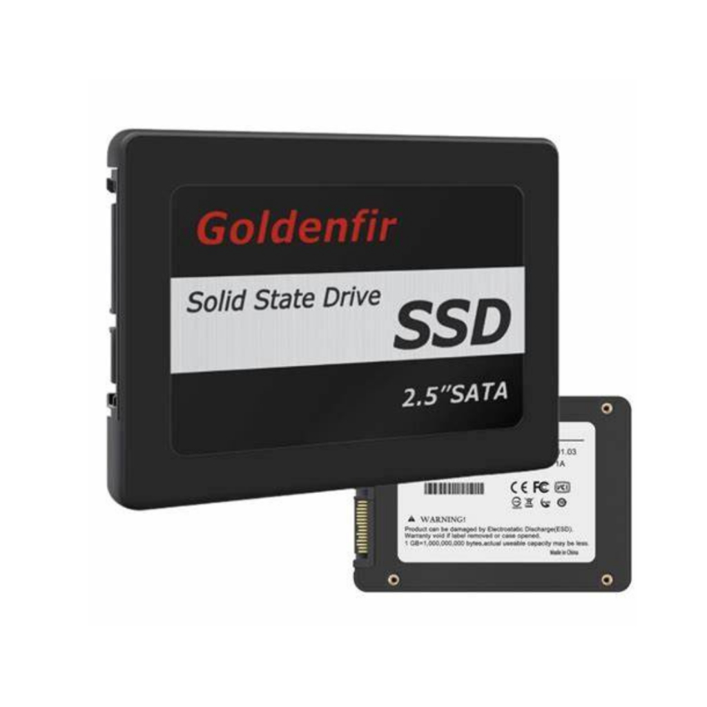 Hd Ssd Disco Sólido Interno Ssd Goldenfir 128gb Cor Preto