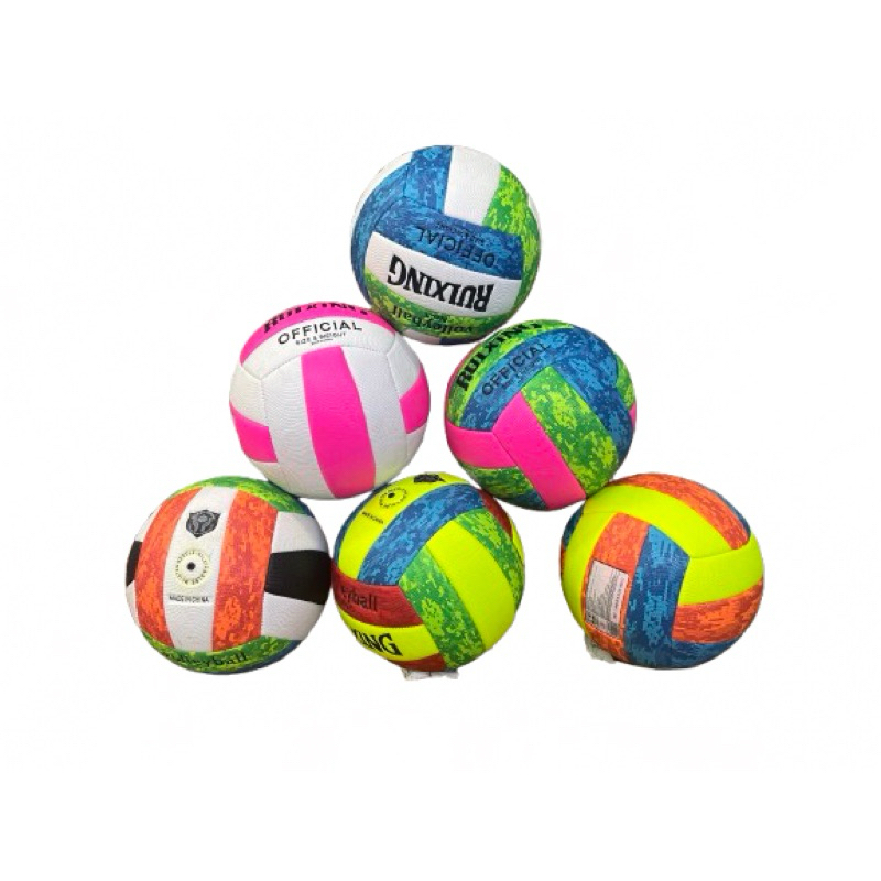 bola de vôlei profissional 1 unidade multicor tamanho 5