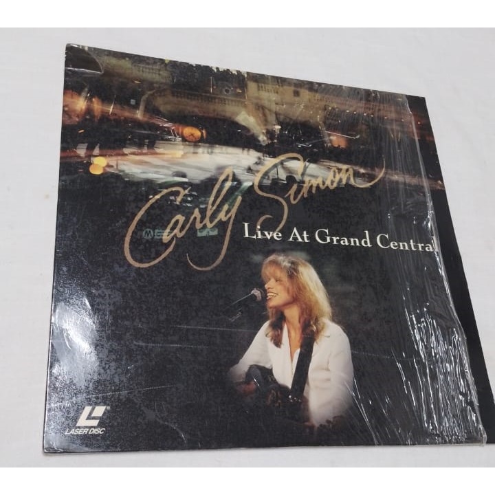 Laser Disc- Carly Simon Live At Grand Central ( 60 )