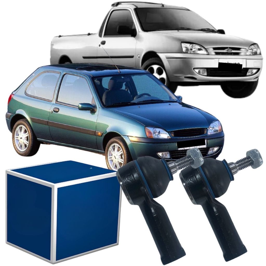 Par Terminal Direção Nakata Ford Fiesta Courier em Oferta na Shopee