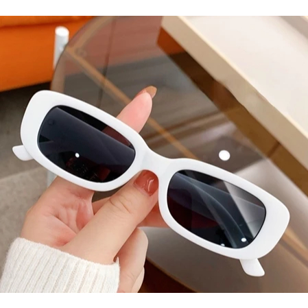 Óculos De Sol Estilo Coreano Rectângulo Retângulo Moda Divertidos Femininos Jenny Style Sunglass em Oferta na Shopee