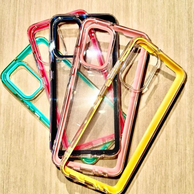 Capa Transparente de Corpo Inteiro 3 em 1 Compatível com Samsung A10 M10 A02 A02S A03 A04 A7 A05 M51