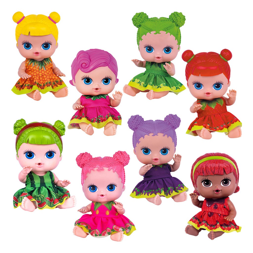 Boneca coleção frutinhas cotiplás brinquedo infantil com cheirinho de fruta presente natal em Oferta na Shopee