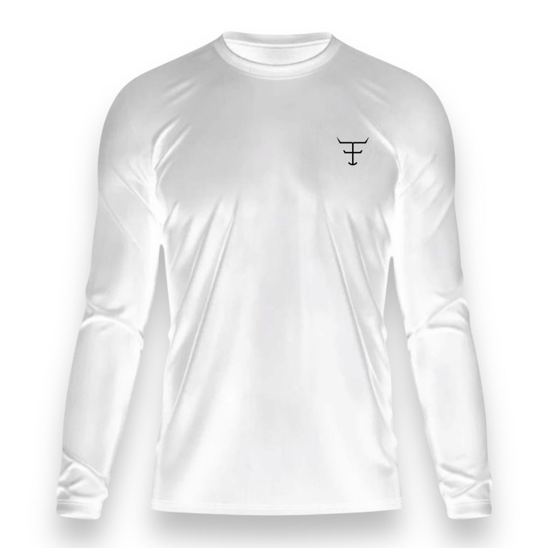 Camisa manga longa proteção uv, térmica estilo country