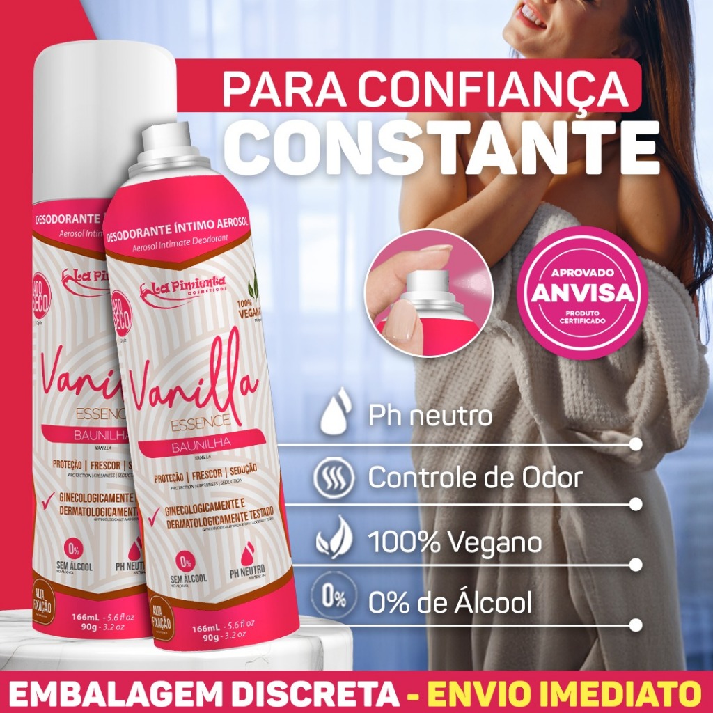 DESODORANTE ESSENCE FRESCOR E HIGIENE CONSTANTES