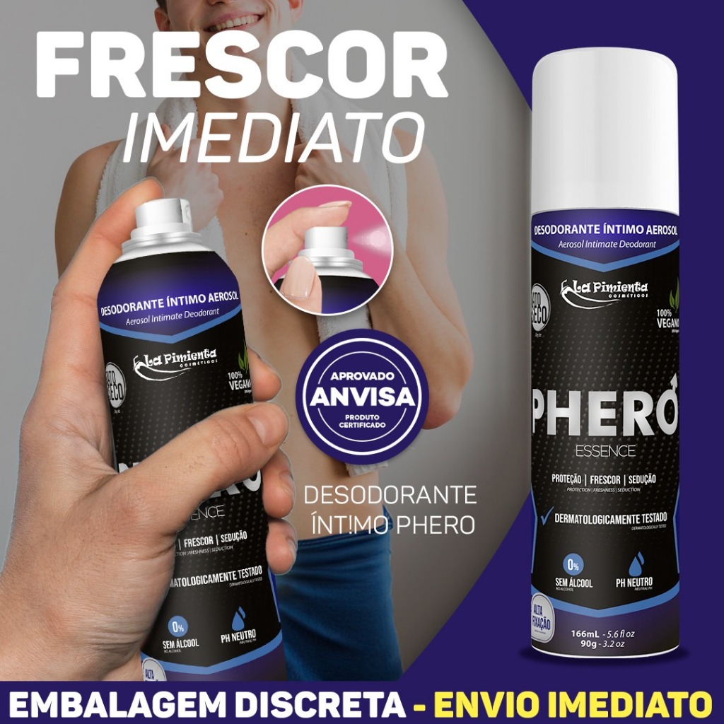 DESODORANTE ESSENCE PARA HIGIENE E FRESCOR CONSTANTES