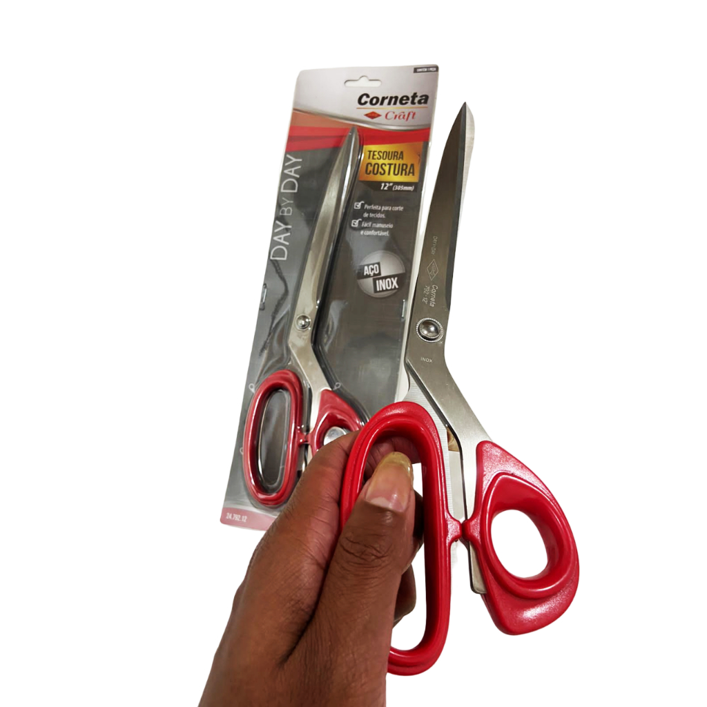 Tesoura Para Cortar Crina Profissional Inox Corneta Envio Imediato em Oferta na Shopee