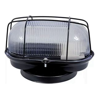 Luminária Tartaruga Globo 60W Preto Acrílico Cristal Lux em Oferta na Shopee