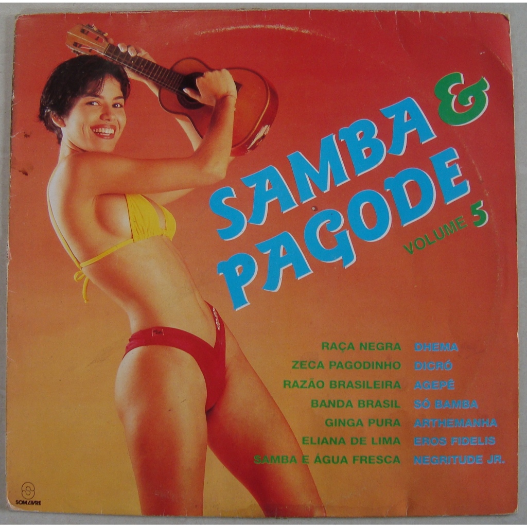 Lp Samba & Pagode 1995 Vol.5, Disco De Vinil Coletânea