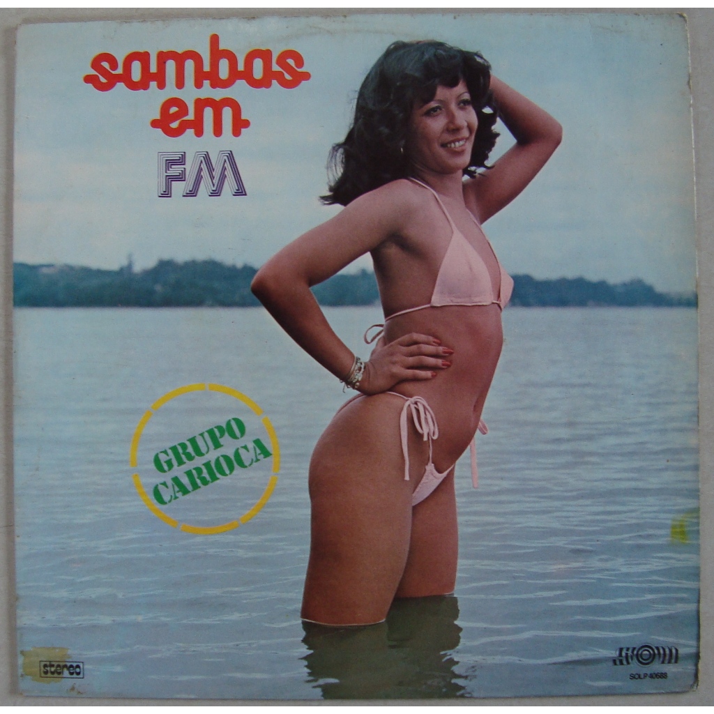 Lp Grupo Carioca 1976 Sambas Em Fm, Disco De Vinil