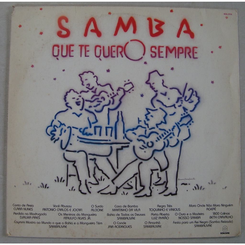 Lp Samba Que Te Quero Sempre 1991, Disco De Vinil Coletânea