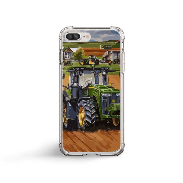Capa para APPLE Iphone 7 PLUS Iphone 8 PLUS  Tpu desenhos agro agroboy mad in roça proteção de borda