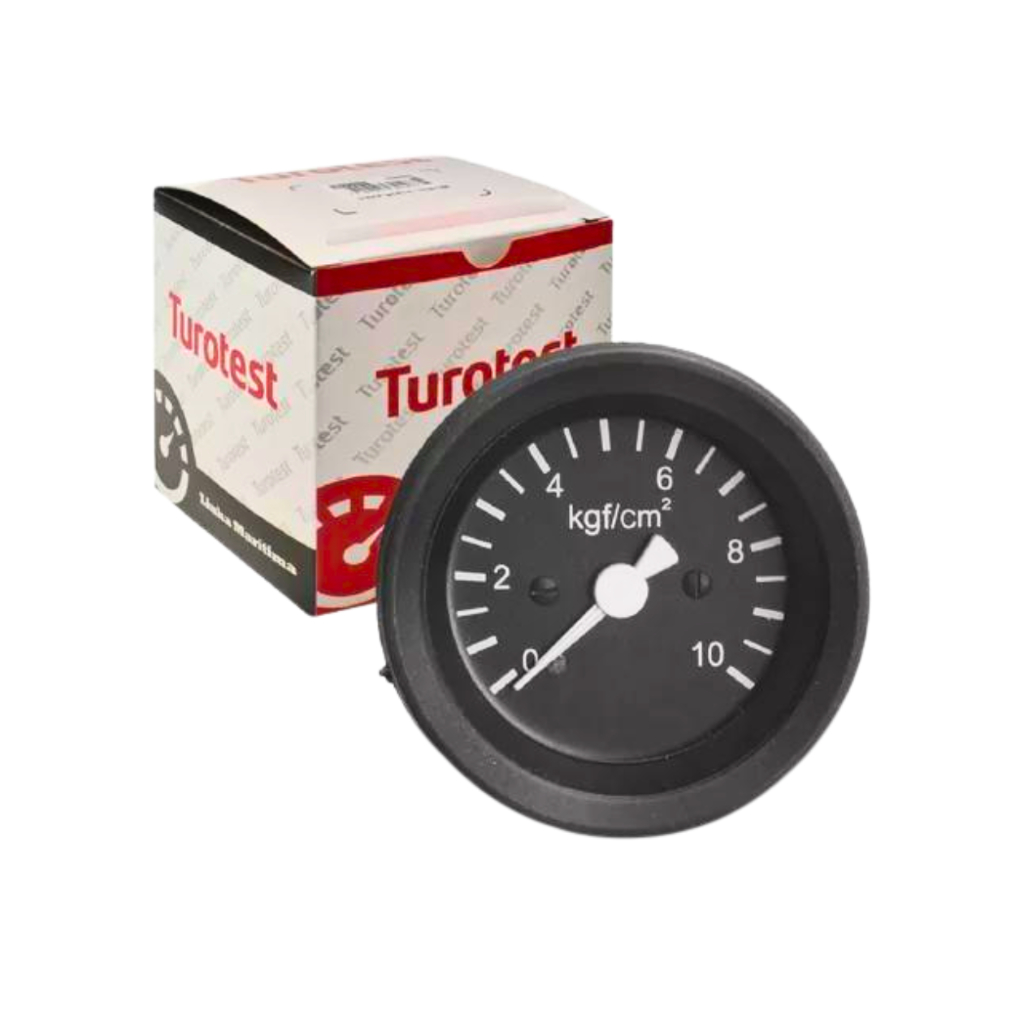 RELOGIO INDICADOR PRESSAO OLEO MOTOR 60MM 10 KG MB SCANIA