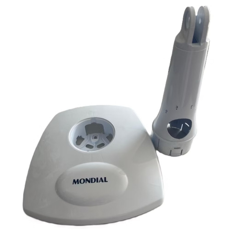 Kit Base + Haste Coluna Ventilador Mondial Ultra Master 30cms Branco Original